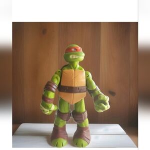 Michelangelo Teenage Mutant Ninja Turtle 2012 Large 10" Poseable Action Figure